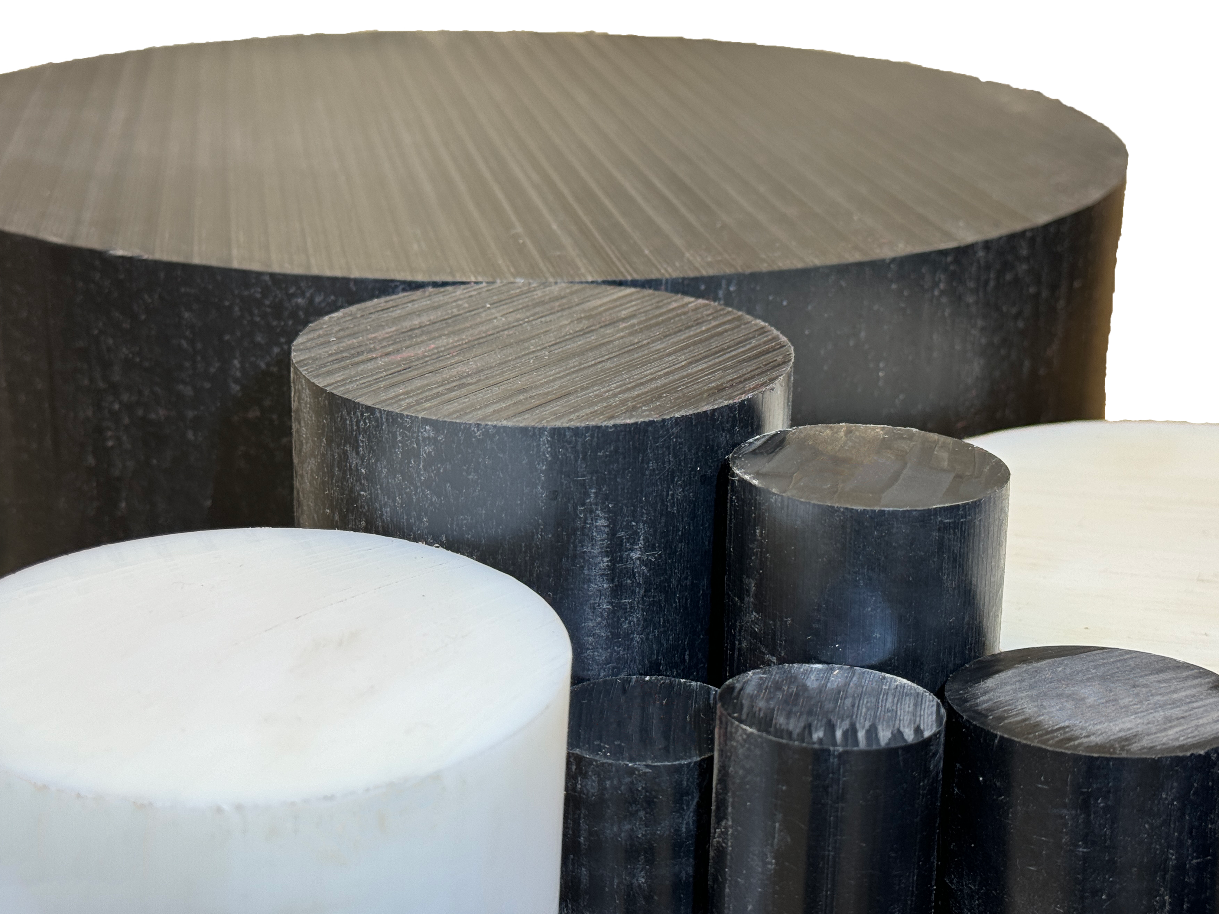 POM-C plast i plater og stenger for maskinering